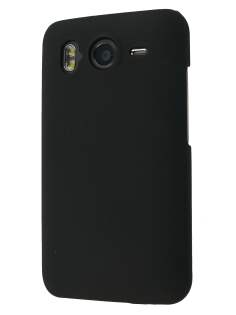 UltraTough Rubberised Slim Case for HTC Desire HD - Black