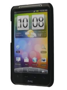 UltraTough Rubberised Slim Case for HTC Desire HD - Black