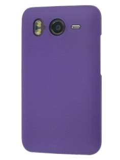 UltraTough Rubberised Slim Case for HTC Desire HD - Purple