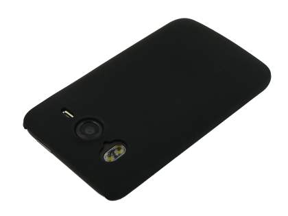 UltraTough Rubberised Slim Case for HTC Desire HD - Black