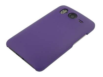 UltraTough Rubberised Slim Case for HTC Desire HD - Purple