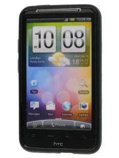 Dual-Design Case for HTC Desire HD - Classic Black