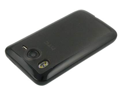 Dual-Design Case for HTC Desire HD - Classic Black