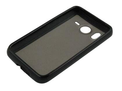 Dual-Design Case for HTC Desire HD - Classic Black