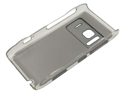 Timber-style pattern Case for Nokia N8 - Clear/Black