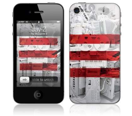 iPhone 4 Jay-Z MusicSkin iPhone Skin iPhone 4 Jay-Z MusicSkin iPhone Skin