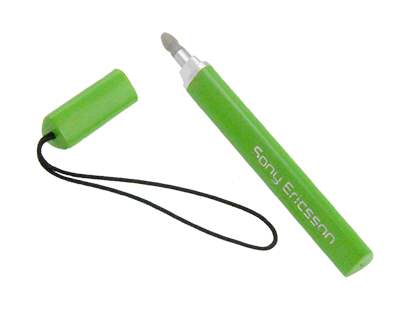 Sony Ericsson Pen-Touch Stylus - Green Resistive Stylus