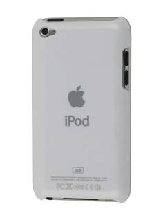 Glossy Back Case for iPod Touch 4 - Glossy White Hard Case