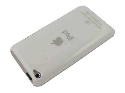 Glossy Back Case for iPod Touch 4 - Glossy White