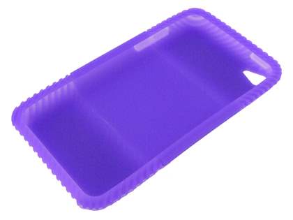Silicone Case for iPod Touch 4 - Purple