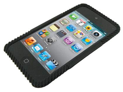 Silicone Case for iPod Touch 4 - Black
