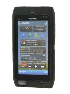 Dual-Design Case for Nokia N8 - Black
