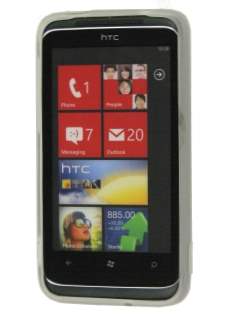 Gel Case for HTC 7 Trophy - Frosted Clear