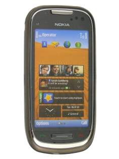 Nokia C7 Diamond Gel Case - Grey
