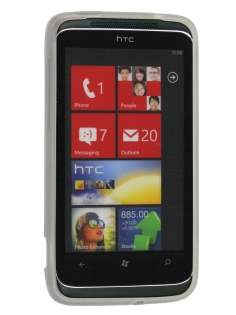 Gel Case for HTC 7 Trophy - Frosted Clear