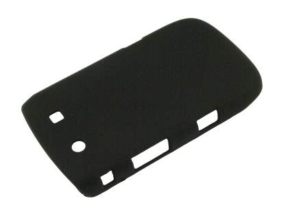 Rubberised Slim Back Case for BlackBerry Torch 9810/9800 - Black
