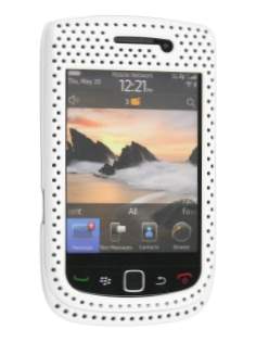 Mesh Back in-Case for BlackBerry Torch 9810/9800 - White