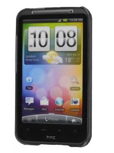 HTC Desire HD timber-style pattern Case - Clear/Black