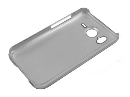 HTC Desire HD timber-style pattern Case - Clear/Black