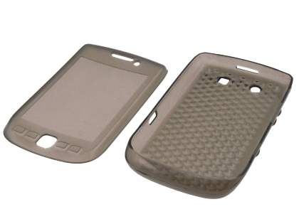 Diamond TPU Gel Case for BlackBerry Torch 9810/9800 - Grey