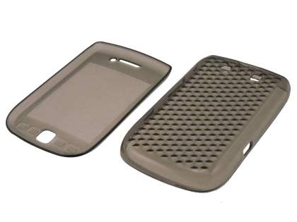 Diamond TPU Gel Case for BlackBerry Torch 9810/9800 - Grey