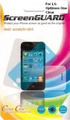 Ultraclear Screen Protector for LG Optimus One P500 Ultraclear Screen Protector for LG Optimus One P500