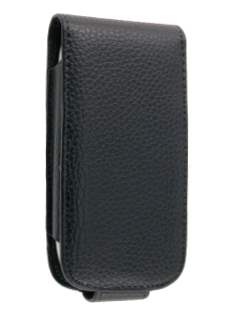 Synthetic Leather Flip Case for Nokia C7 - Black