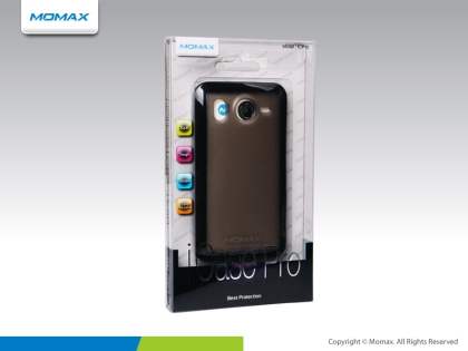 MOMAX iCase Pro Case for HTC Desire HD - Black/Grey