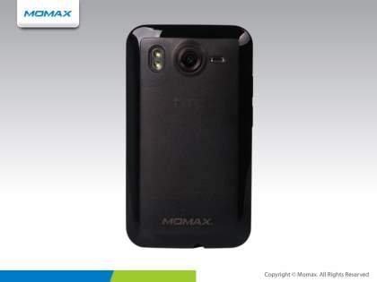 MOMAX iCase Pro Case for HTC Desire HD - Black/Grey
