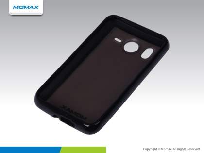 MOMAX iCase Pro Case for HTC Desire HD - Black/Grey