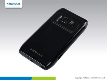 MOMAX iCase Pro Case for Nokia N8 - Black/Grey