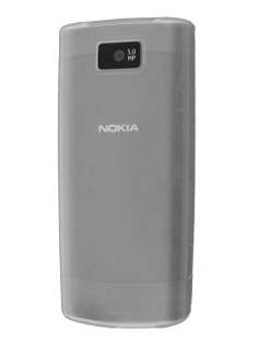 TPU Gel Case for Nokia X3-02 - Frosted Clear