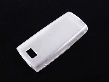 TPU Gel Case for Nokia X3-02 - Frosted Clear