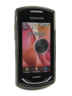 Samsung S5620 Monte TPU Case - Light Grey