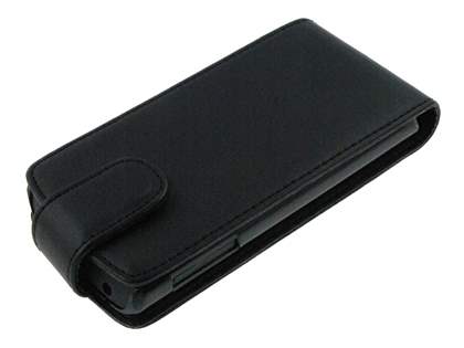 Synthetic Leather Flip Case for LG Optimus 7 E900 - Black