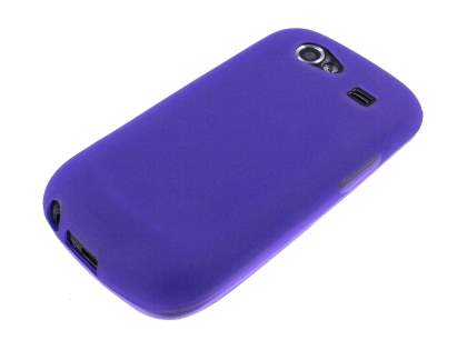 TPU Case for Samsung I9023 Google Nexus S - Frosted Purple