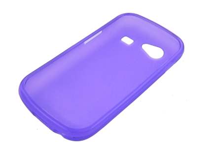 TPU Case for Samsung I9023 Google Nexus S - Frosted Purple