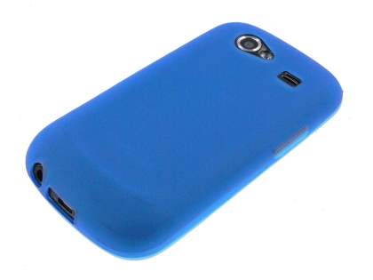 TPU Case for Samsung I9023 Google Nexus S - Frosted Blue