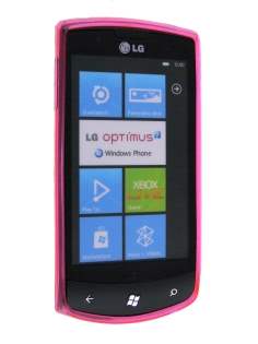 TPU Diamond Case for LG E900 Optimus 7 - Pink
