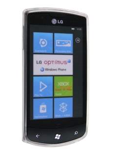 TPU Diamond Case for LG E900 Optimus 7 - Clear