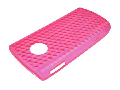 TPU Diamond Case for LG E900 Optimus 7 - Pink