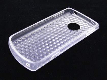TPU Diamond Case for LG E900 Optimus 7 - Clear
