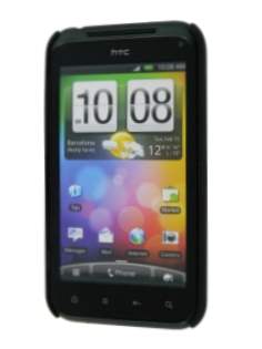 HTC Incredible S UltraTough Rubberised Slim Case - Black