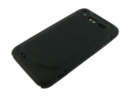 HTC Incredible S UltraTough Rubberised Slim Case - Black