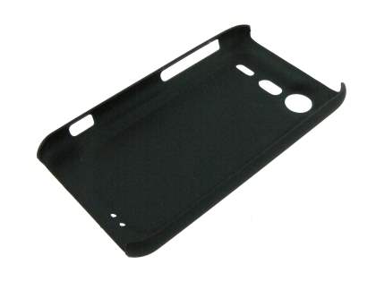 HTC Incredible S UltraTough Rubberised Slim Case - Black