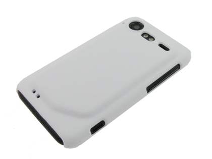 HTC Incredible S UltraTough Rubberised Slim Case - White