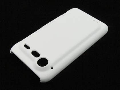 HTC Incredible S UltraTough Rubberised Slim Case - White