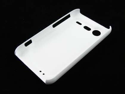 HTC Incredible S UltraTough Rubberised Slim Case - White
