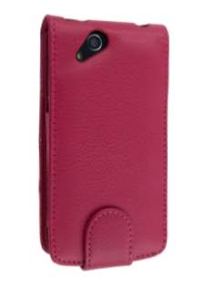 Synthetic Leather Flip Case for Sony Ericsson XPERIA Arc/Arc S - Pink