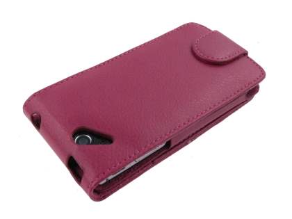 Synthetic Leather Flip Case for Sony Ericsson XPERIA Arc/Arc S - Pink